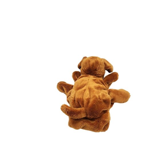 Caltoy Plush Brown Dog Hand Puppet - Picture 2 of 4